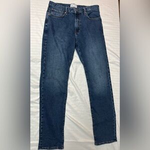 Men’s Gap jeans, darker wash, like new, 32x34 straight leg.